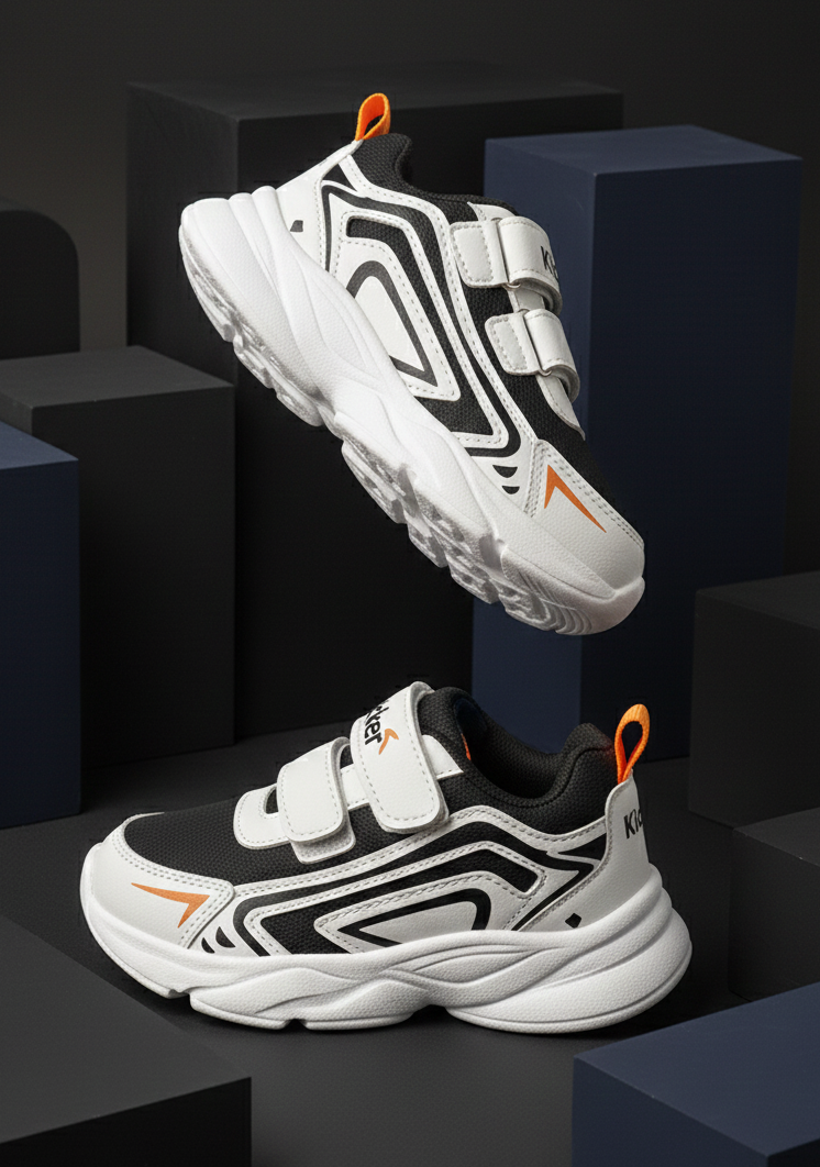 Kids Velcro Sports Sneakers ( 4-12 Years )